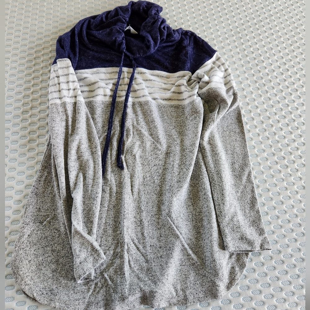 Cameron Cowl Neck Brushed Knit Top